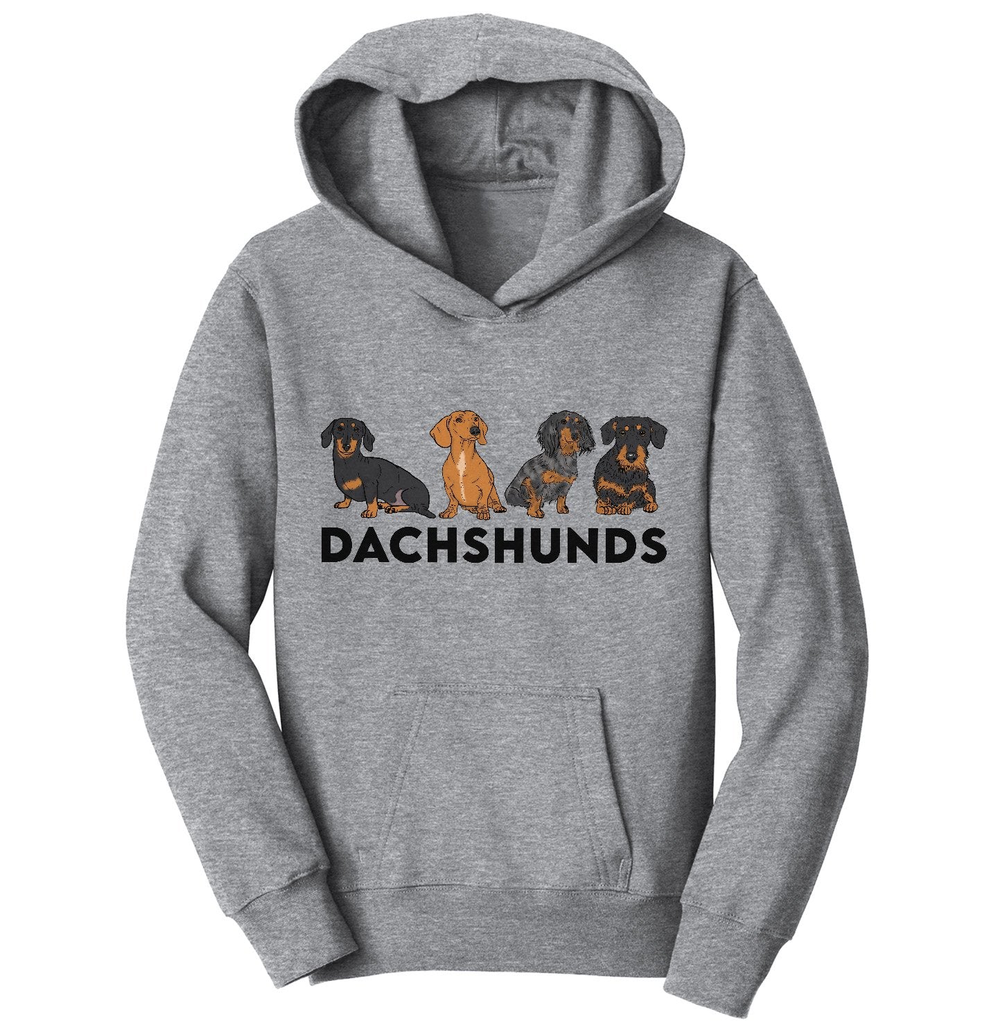 Dachshunds - Kids' Hoodie Sweatshirt