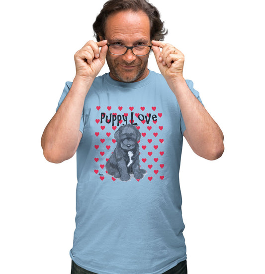 Animal Pride - Portuguese Water Dog Puppy Love - Adult Unisex T-Shirt