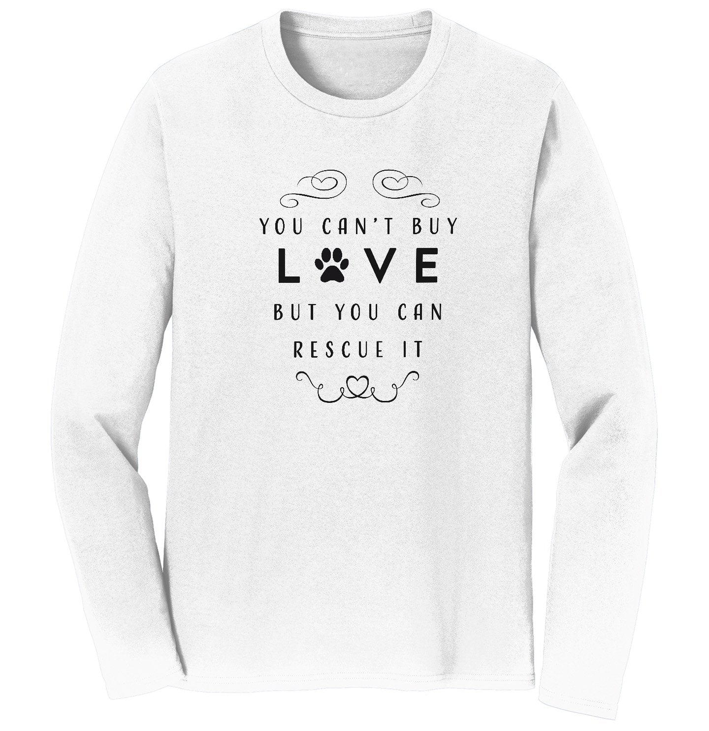 Can Rescue Love - Adult Unisex Long Sleeve T-Shirt