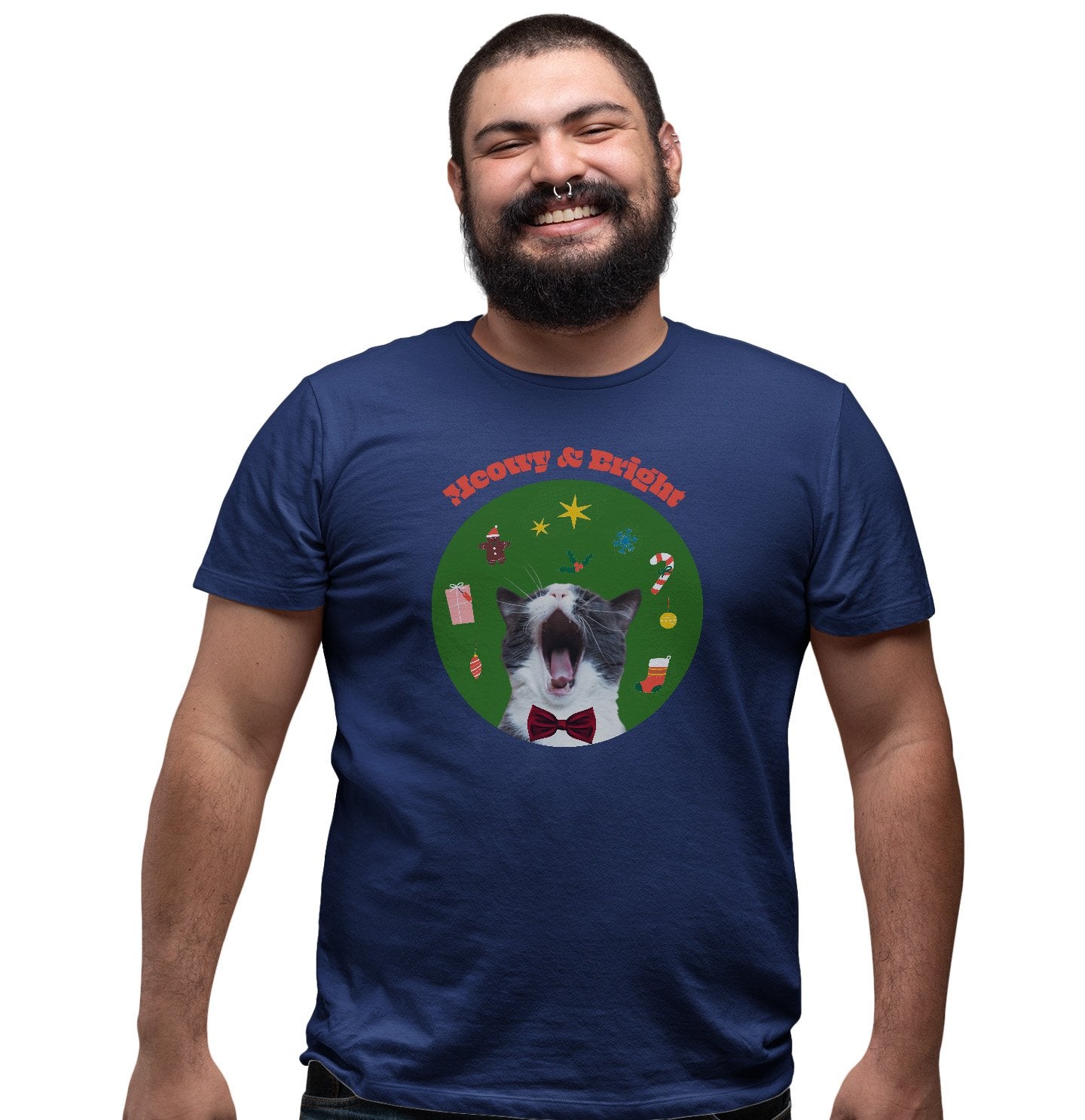 Meowy & Bright - Adult Unisex T-Shirt