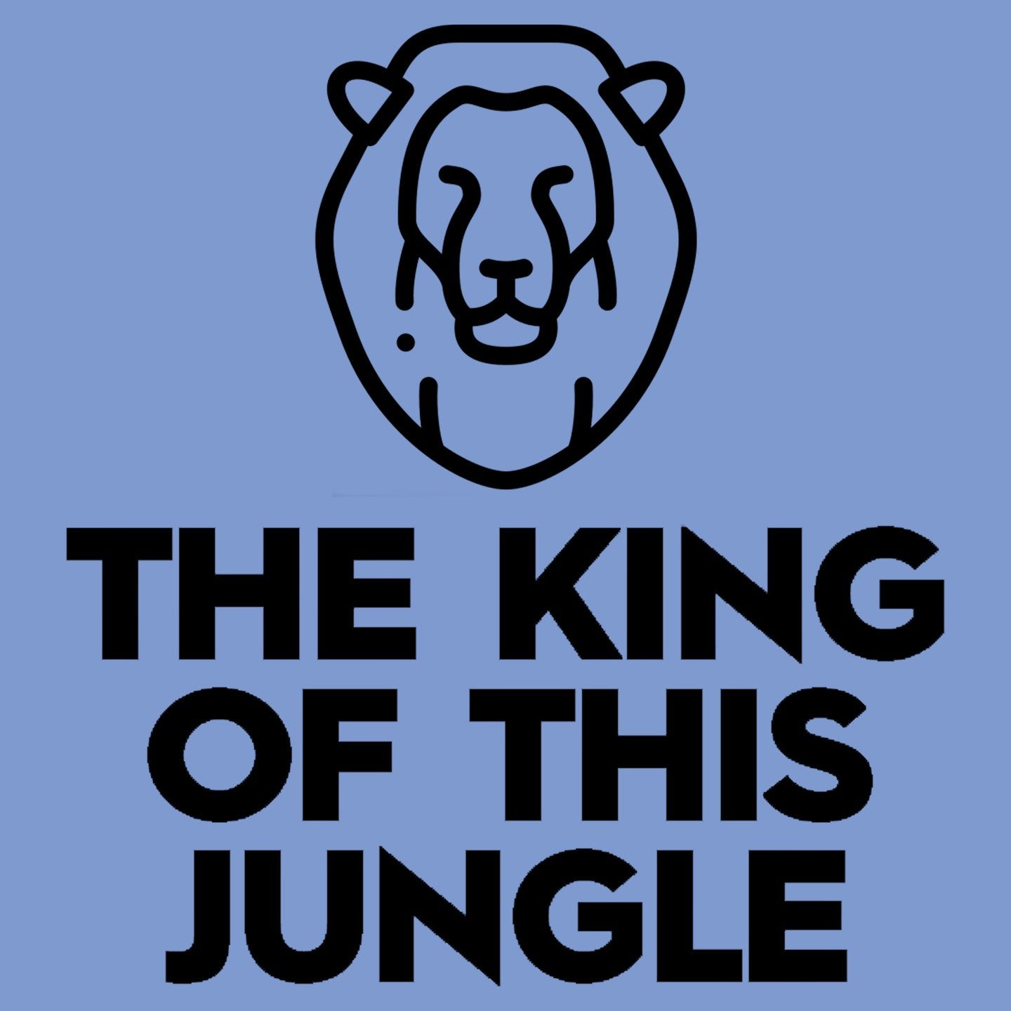 King of This Jungle Dad - Adult Tri-Blend T-Shirt