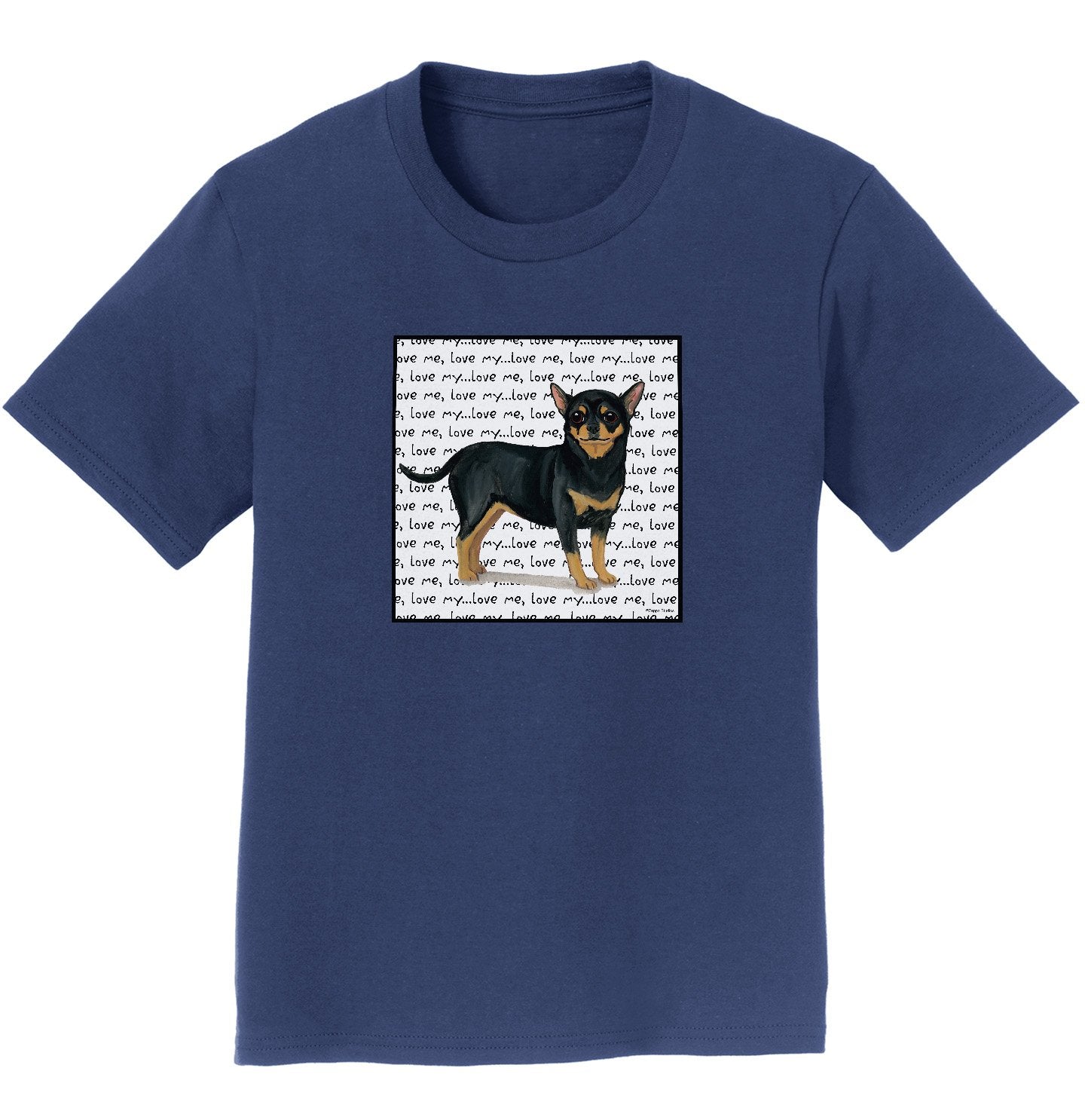 Chihuahua Love Text - Kids' Unisex T-Shirt