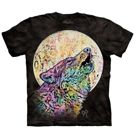 Russo Howling Wolf - Adult Unisex T-Shirt