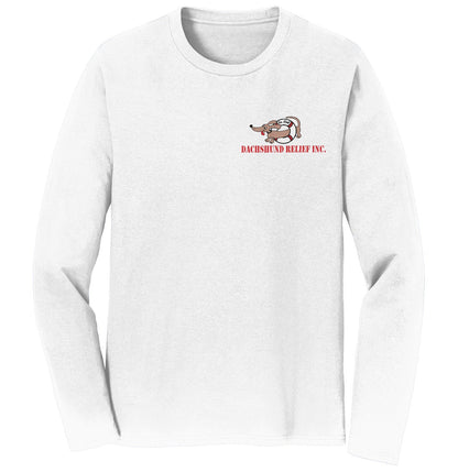 So Cal Dachshund Relief Left Chest Logo - Adult Unisex Long Sleeve T-Shirt