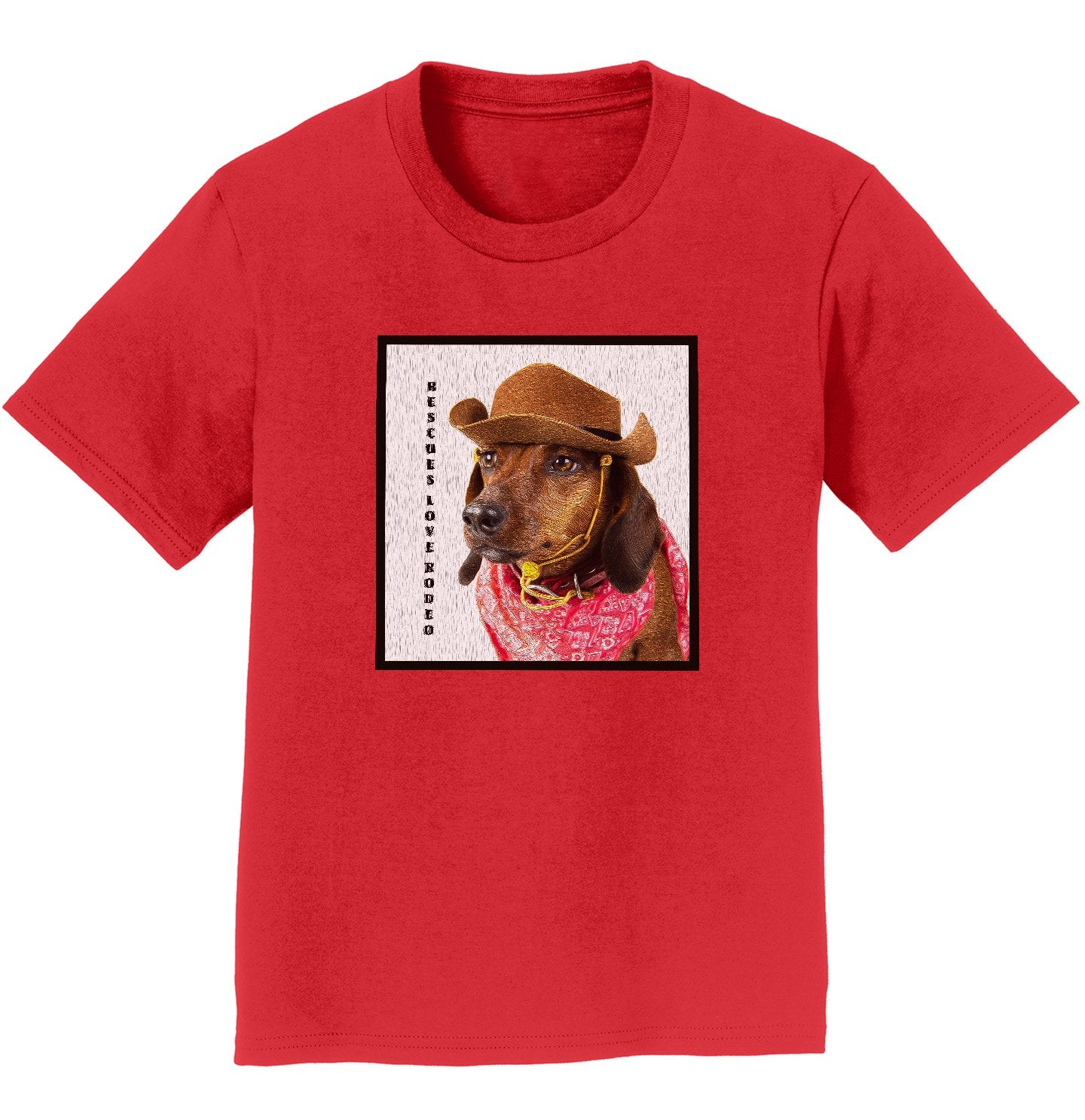 Rodeo Dachshund - Kids' Unisex T-Shirt