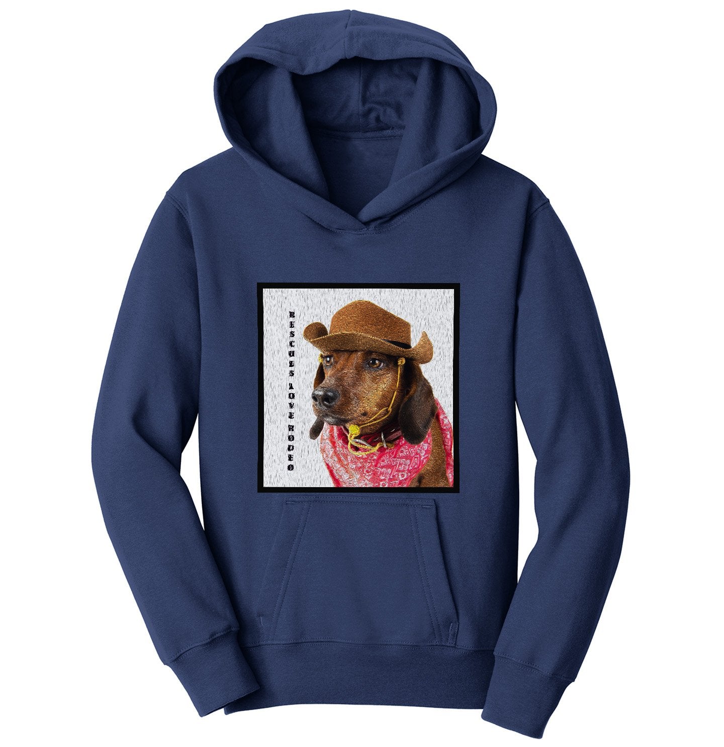 Rodeo Dachshund - Kids' Unisex Hoodie Sweatshirt