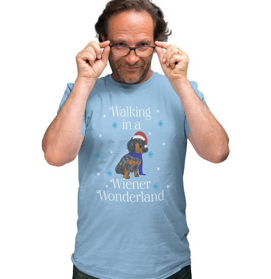 Animal Pride - Long Haired Wiener Wonderland - Adult Unisex T-Shirt