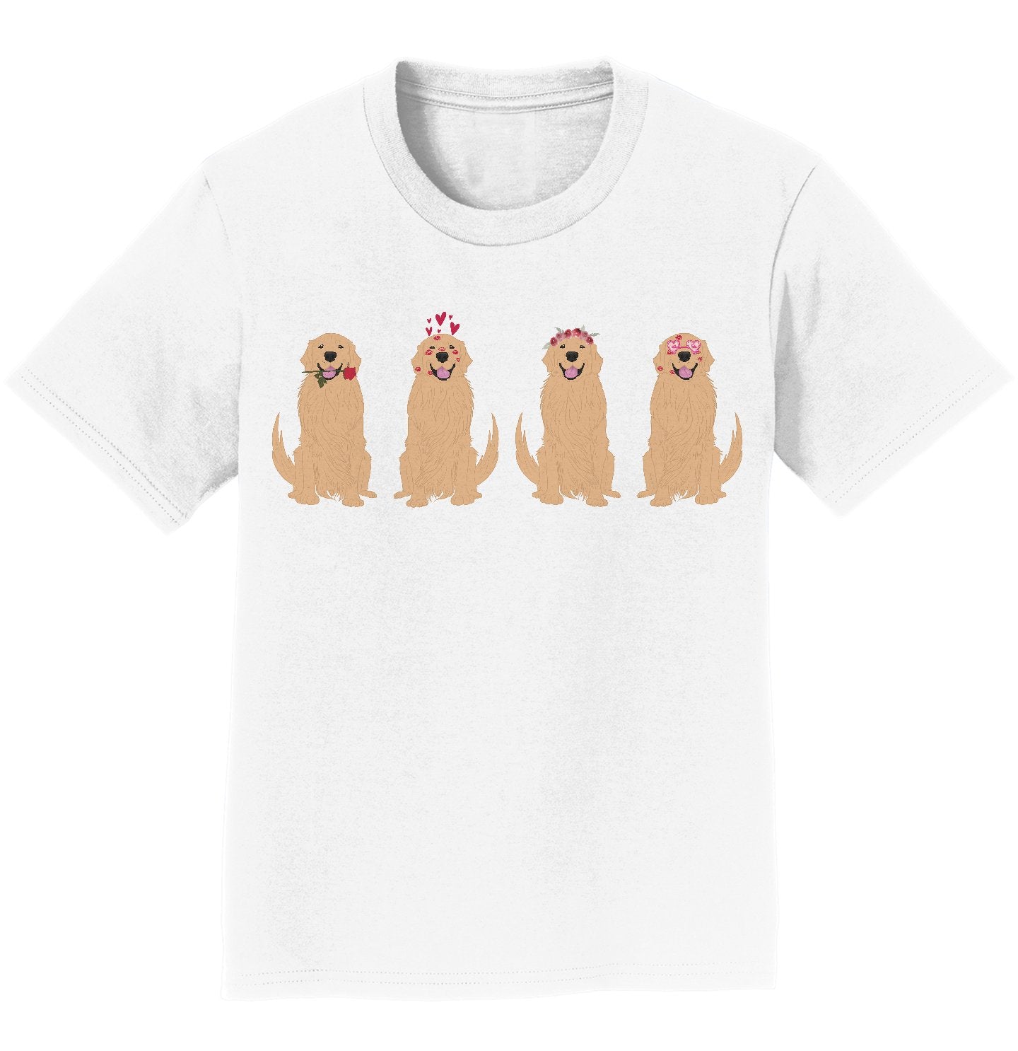 Golden Love Line Up - Kids' Unisex T-Shirt