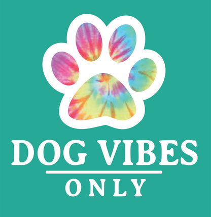 Dog Vibes Only on Teal - Ladies Pigment Dyed Hat