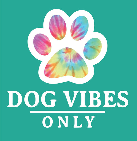 Dog Vibes Only on Teal - Ladies Pigment Dyed Hat