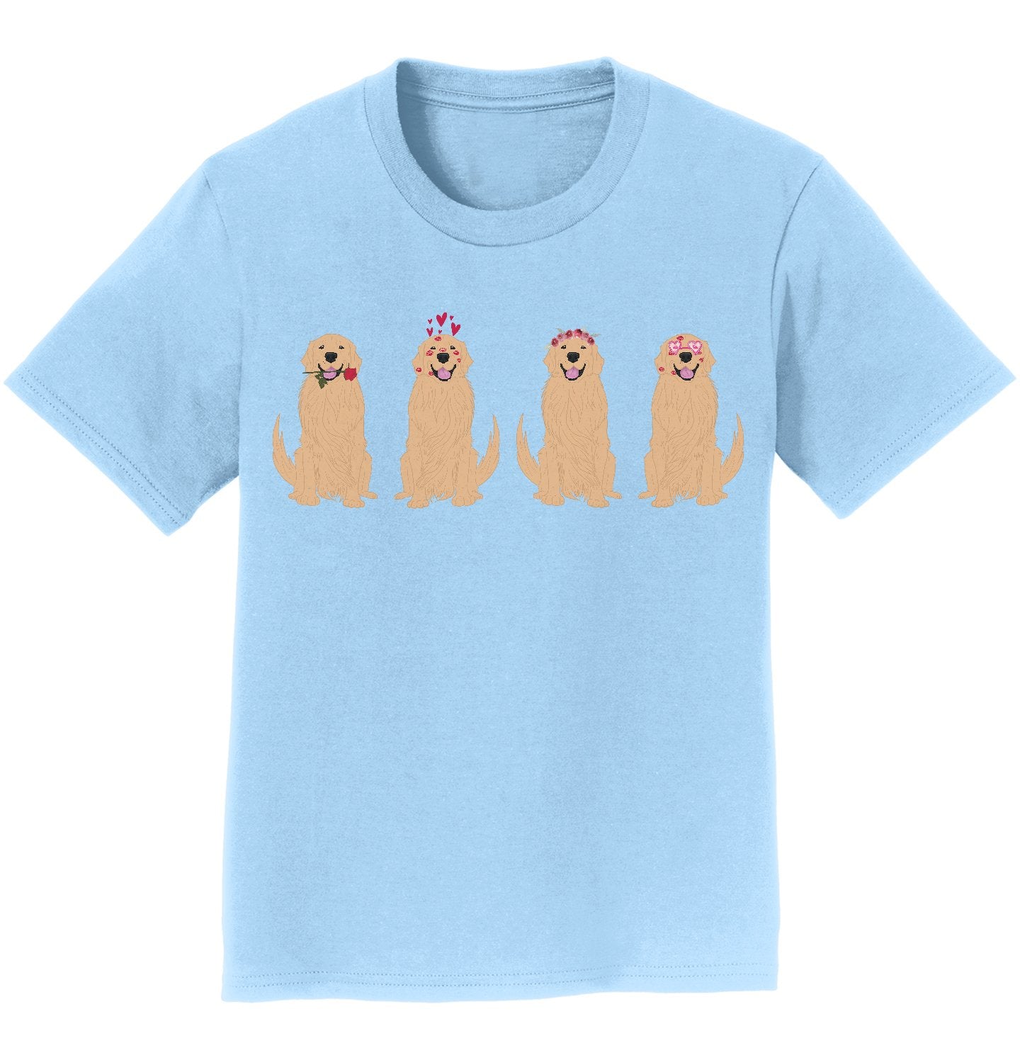 Golden Love Line Up - Kids' Unisex T-Shirt