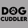 Dog Cuddler - Women's V-Neck T-Shirt