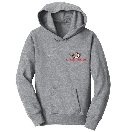 So Cal Dachshund Relief Left Chest Logo - Kids' Unisex Hoodie Sweatshirt