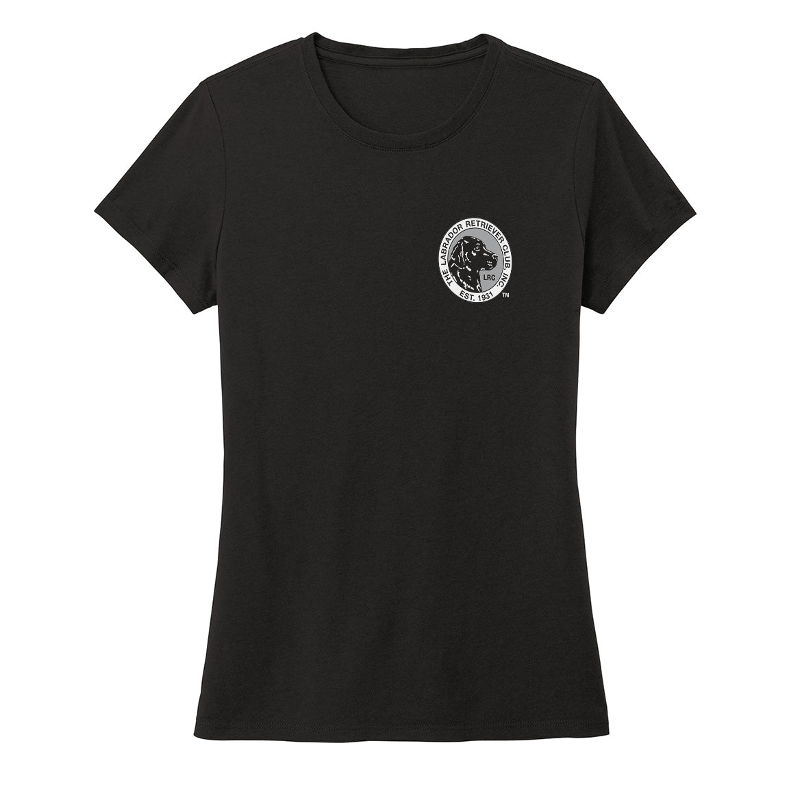 LRC Left Chest Black & White Logo - Women's Tri-Blend T-Shirt