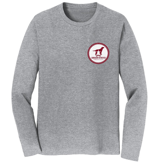 DFWLRRC - Maroon DFWLRR Logo - Adult Unisex Long Sleeve T-Shirt