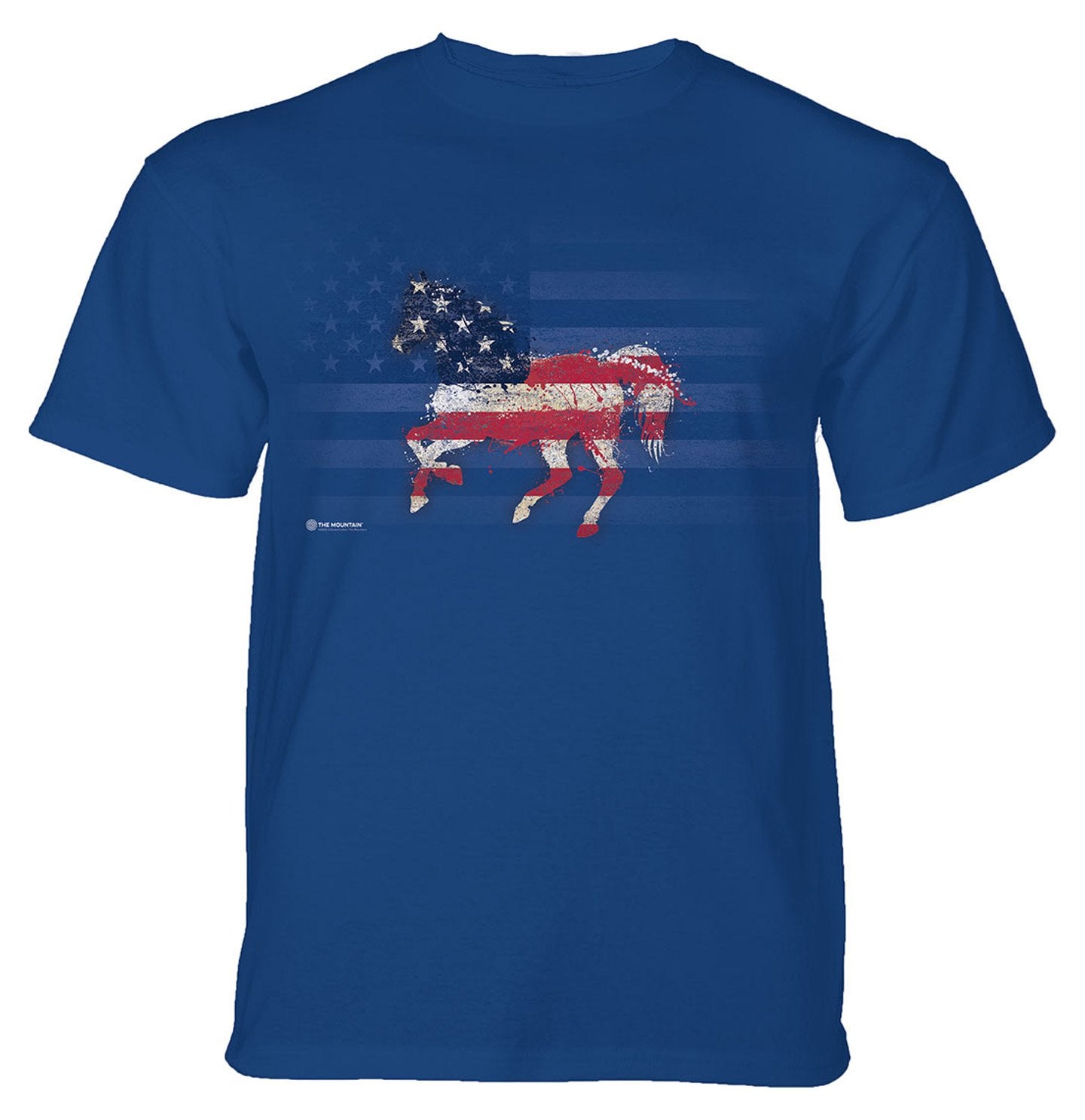 The Mountain - Horse American Paint - Adult Unisex T-Shirt