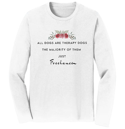 Animal Pride - Therapy Dogs Freelance - Adult Unisex Long Sleeve T-Shirt