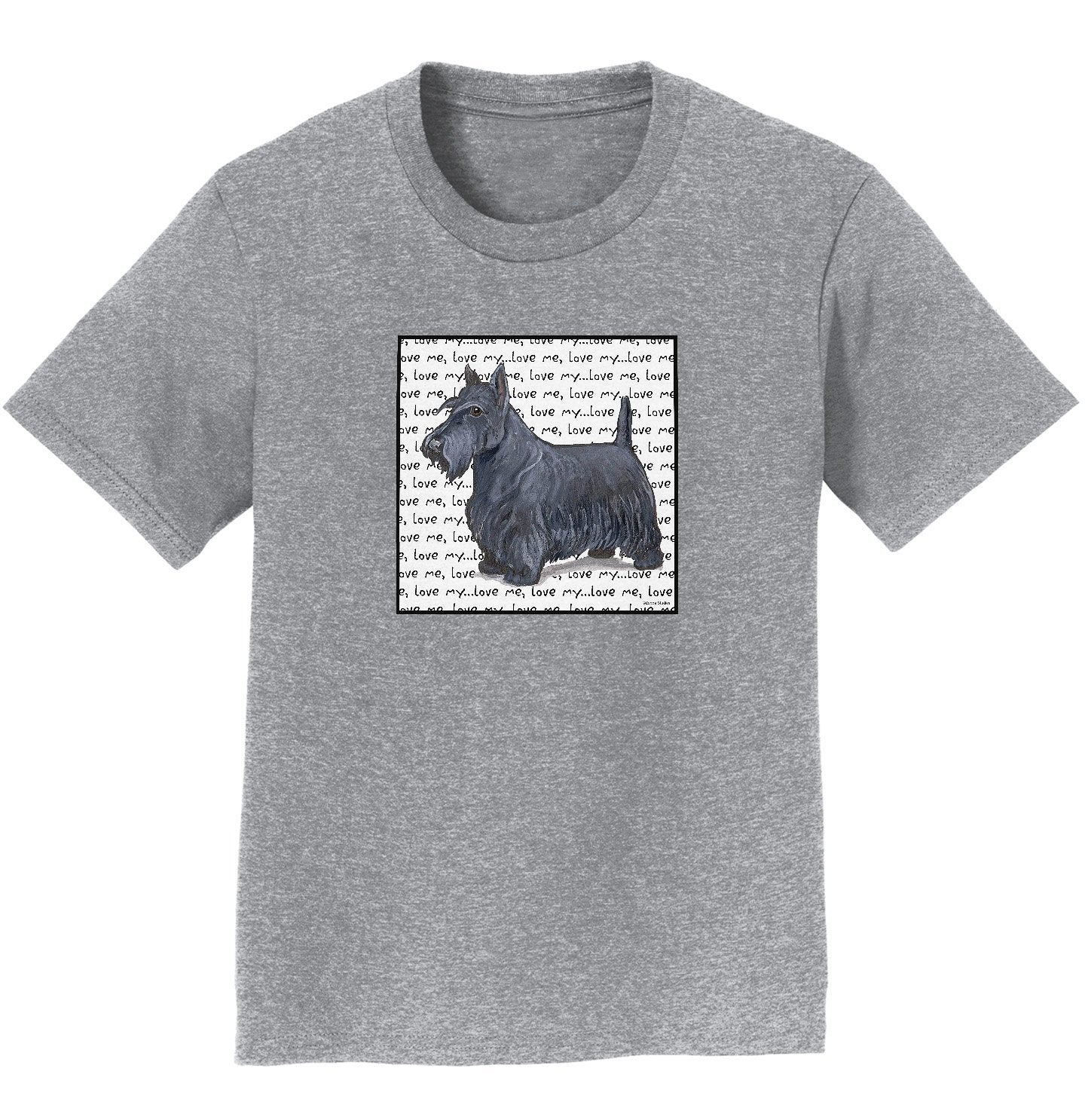 Scottie Love Text - Kids' Unisex T-Shirt