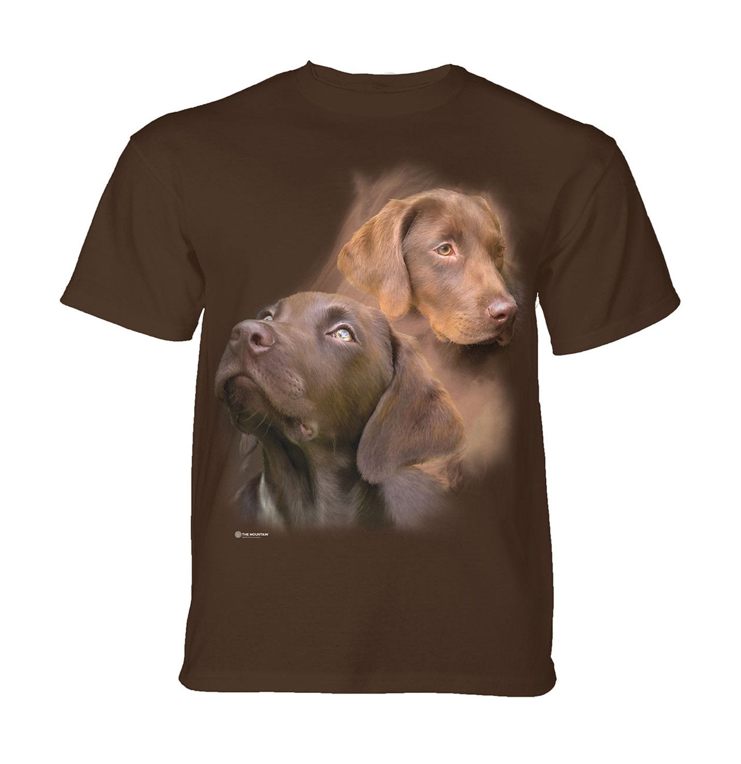 The Mountain - Chocolate Labs - Kids' Unisex T-Shirt