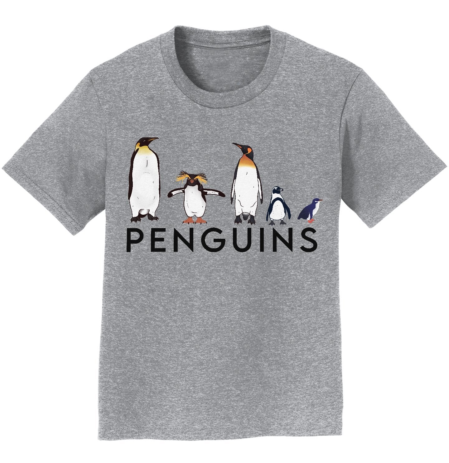 Animal Pride - Five Penguins - Kids' Unisex T-Shirt