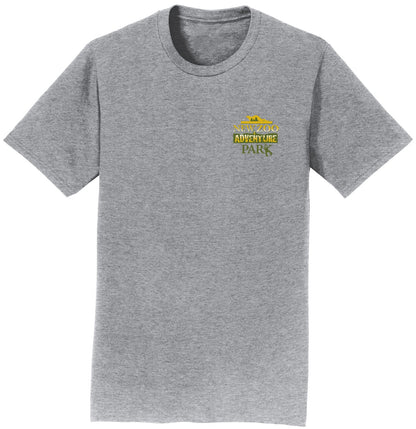 NEW Zoo and Adventure Park Pocket Logo - Adult Unisex T-Shirt