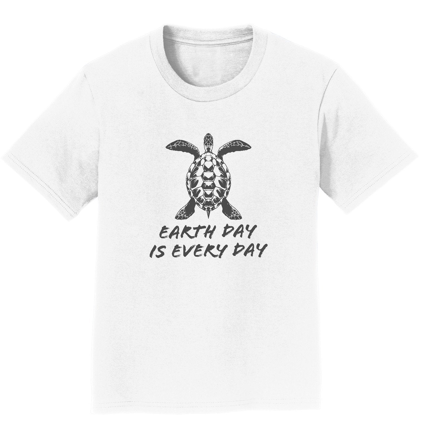 Earth Day is Every Day Sea Turtle - Kids' Unisex T-Shirt