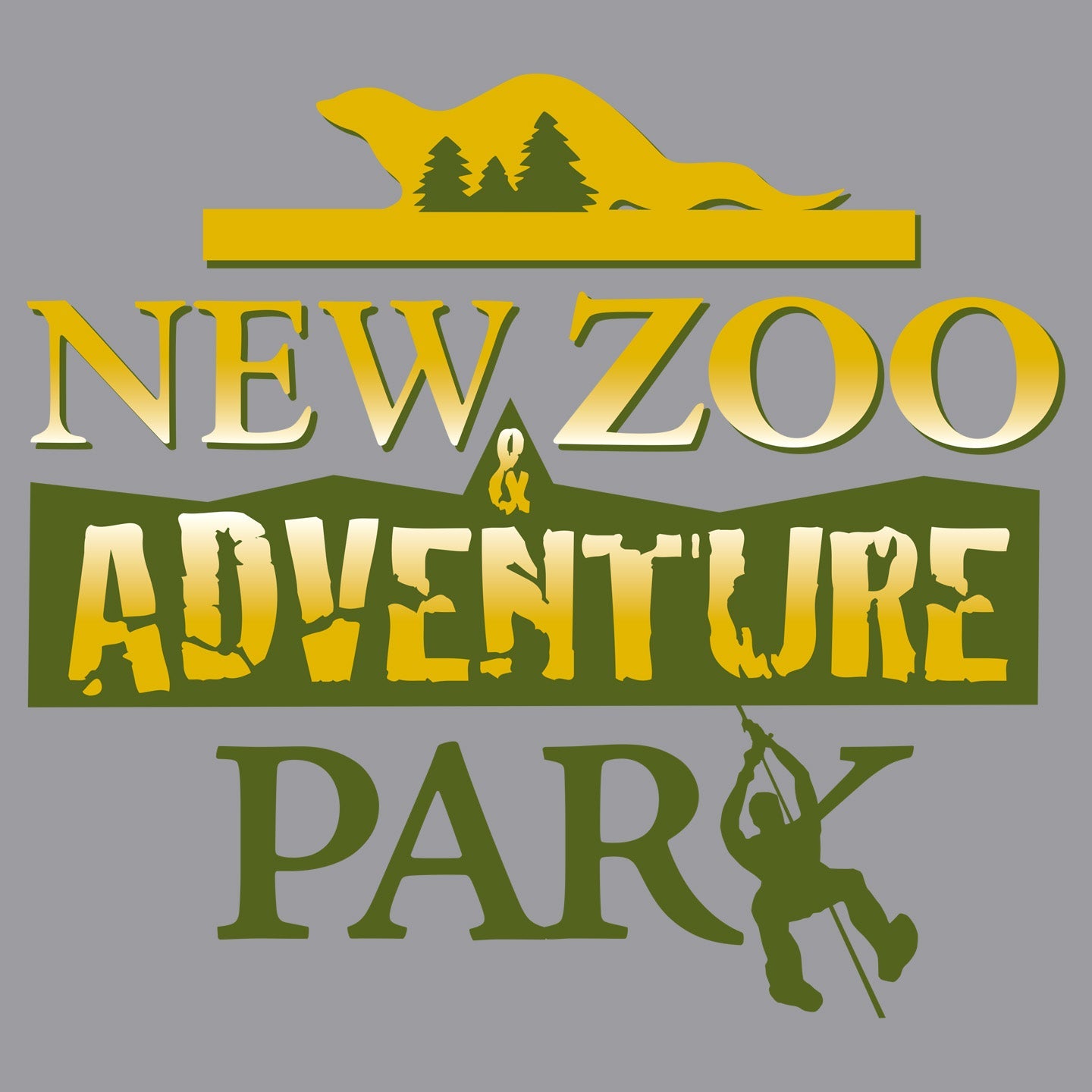 NEW Zoo and Adventure Park Logo - Kids' Unisex T-Shirt