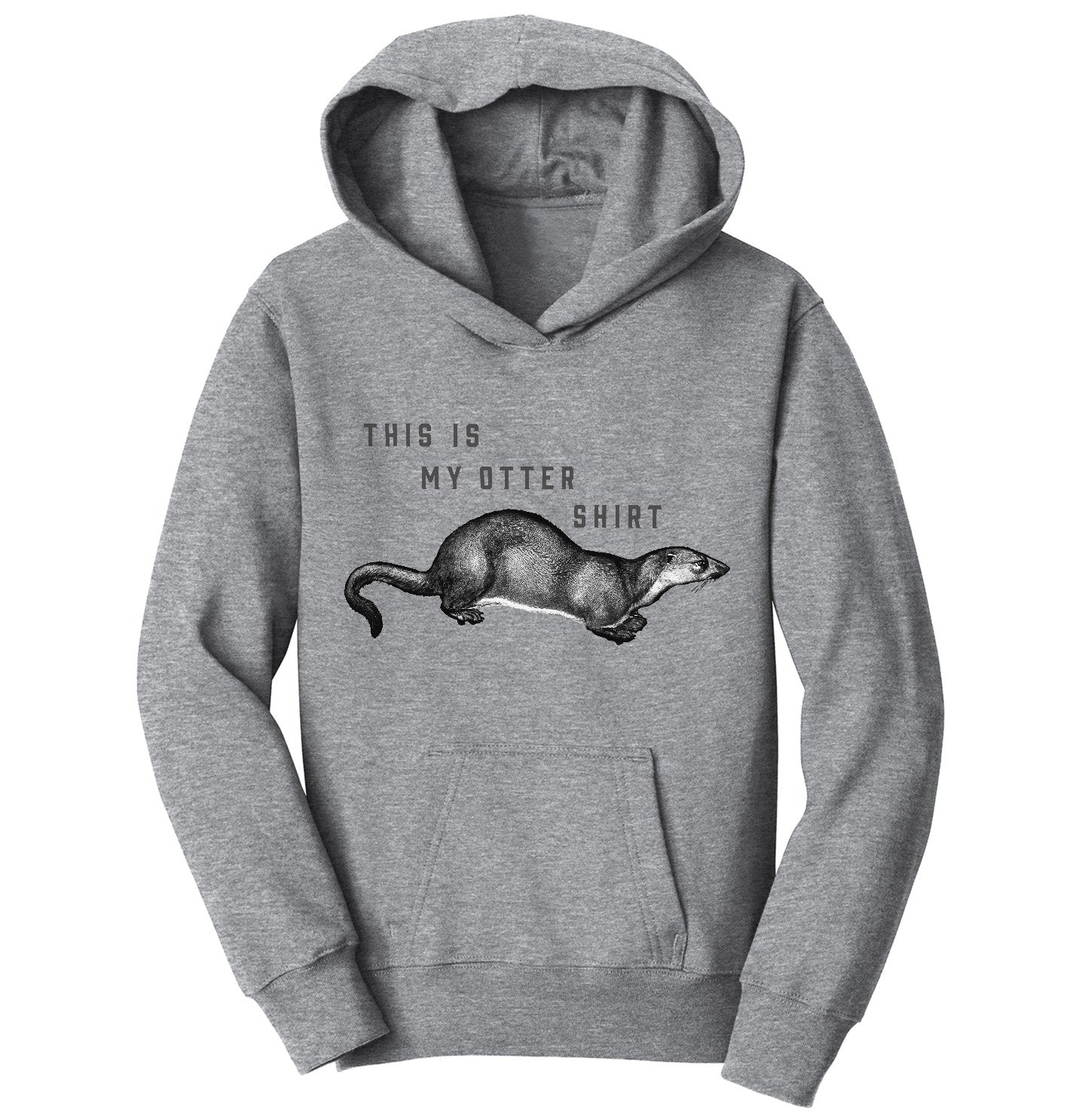 Animal Pride - My Otter Shirt - Kids' Unisex Hoodie Sweatshirt