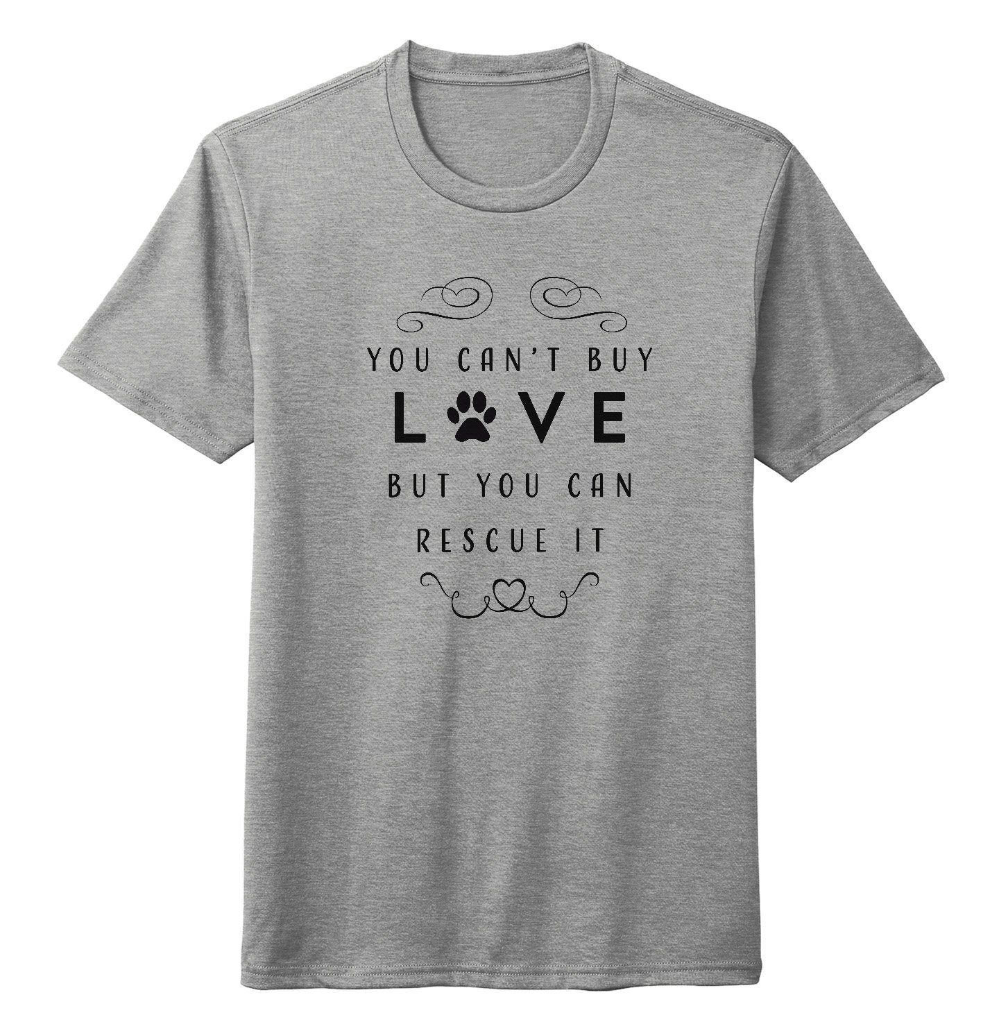 Can Rescue Love - Adult Tri-Blend T-Shirt