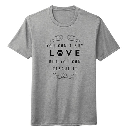 Can Rescue Love - Adult Tri-Blend T-Shirt