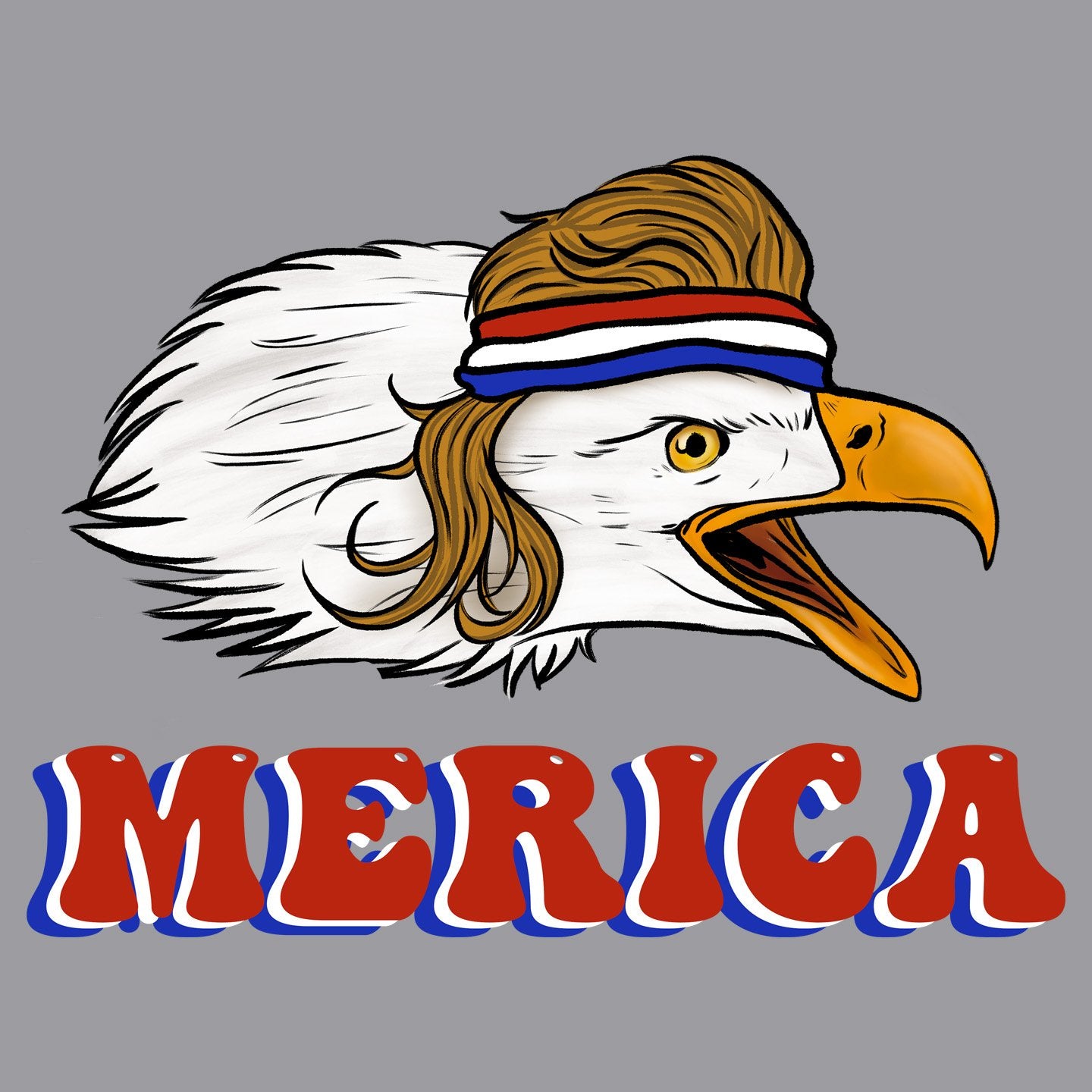 Merica Eagle - Kids' Unisex T-Shirt