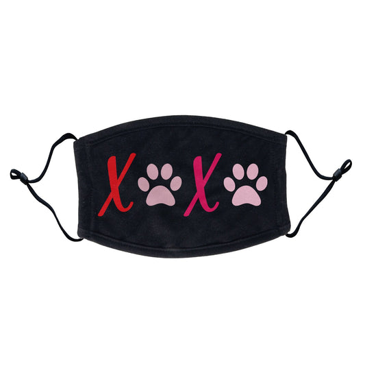 XOXO Dog Paws - Adult Adjustable Face Mask