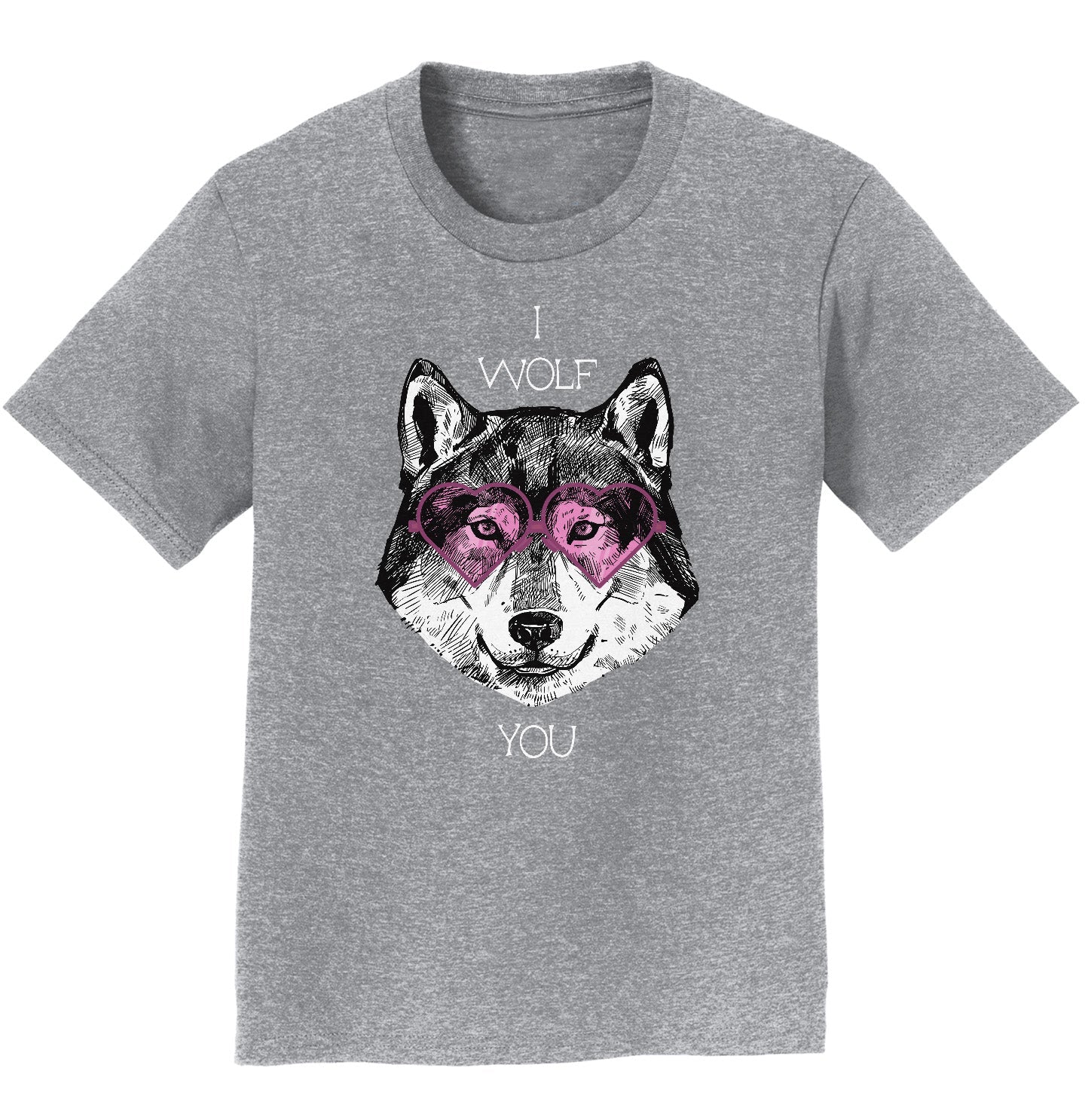 I Wolf You - Kids' Unisex T-Shirt