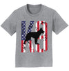 K9 German Shepherd Silhouette - Kids' Unisex T-Shirt