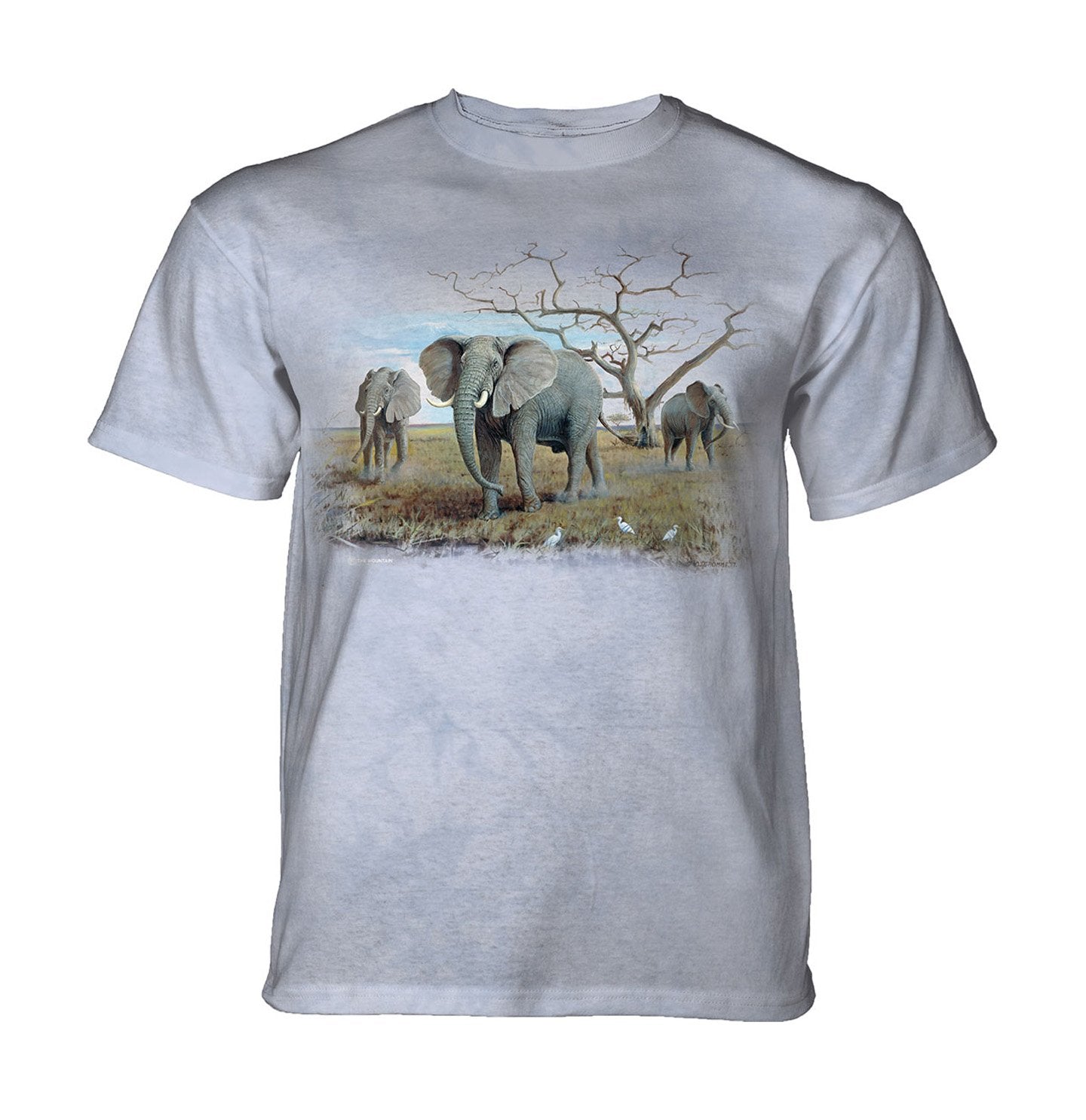 The Mountain - Three African Elephants - Kids' Unisex T-Shirt