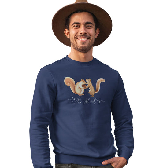 Animal Pride - Nuts About You - Adult Unisex Crewneck Sweatshirt