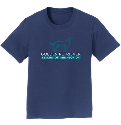 Golden Retriever Rescue of Mid-Florida Logo - Kids' Unisex T-Shirt