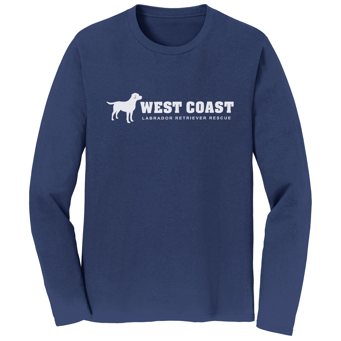 White WCLRR Logo - Adult Unisex Long Sleeve T-Shirt