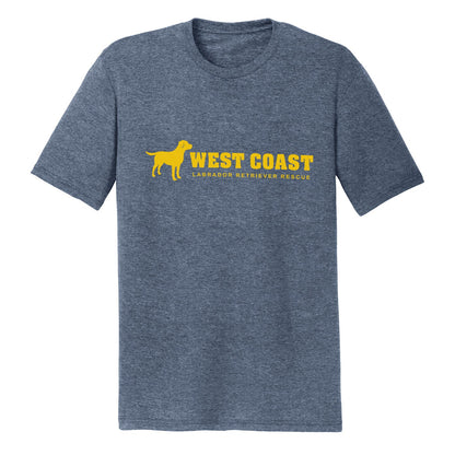 Gold WCLRR Logo - Adult Tri-Blend T-Shirt