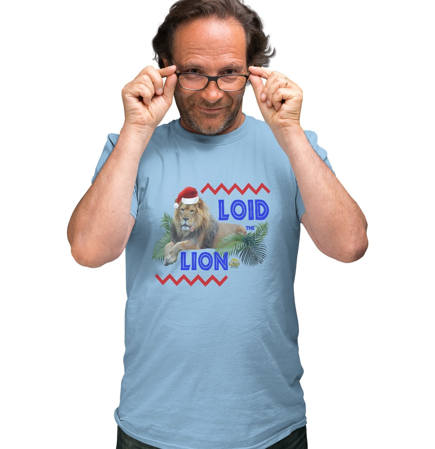 New Zoo & Adventure Park - Christmas Loid the Lion - Adult Unisex T-Shirt