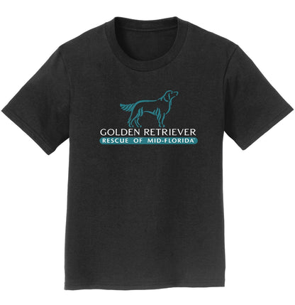 Golden Retriever Rescue of Mid-Florida Logo - Kids' Unisex T-Shirt