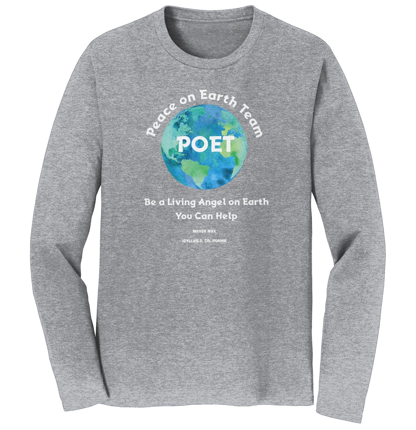 POET Logo - Adult Unisex Long Sleeve T-Shirt