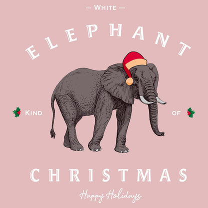 Elephant Christmas - Women's Fitted T-Shirt