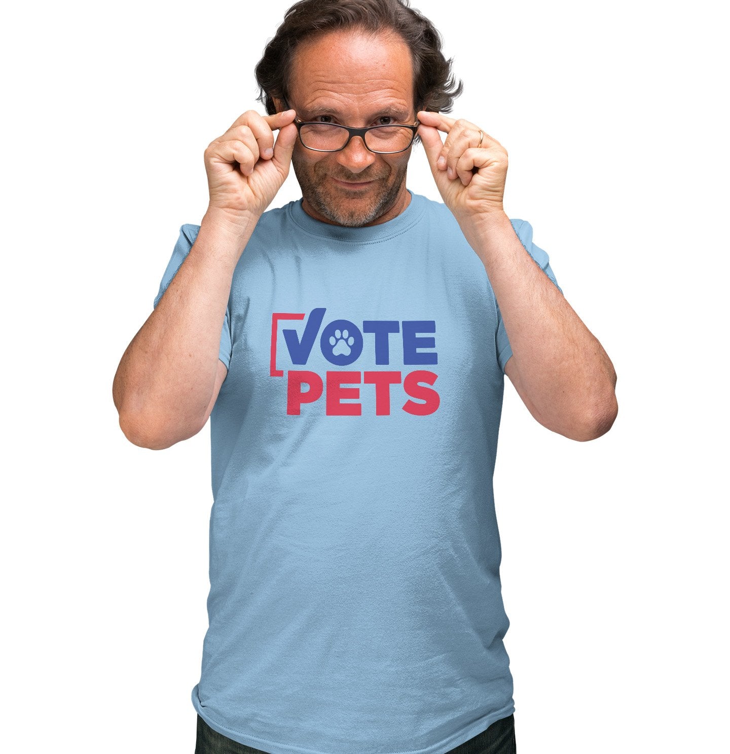 Vote Pets Stacked Logo - Adult Unisex T-Shirt