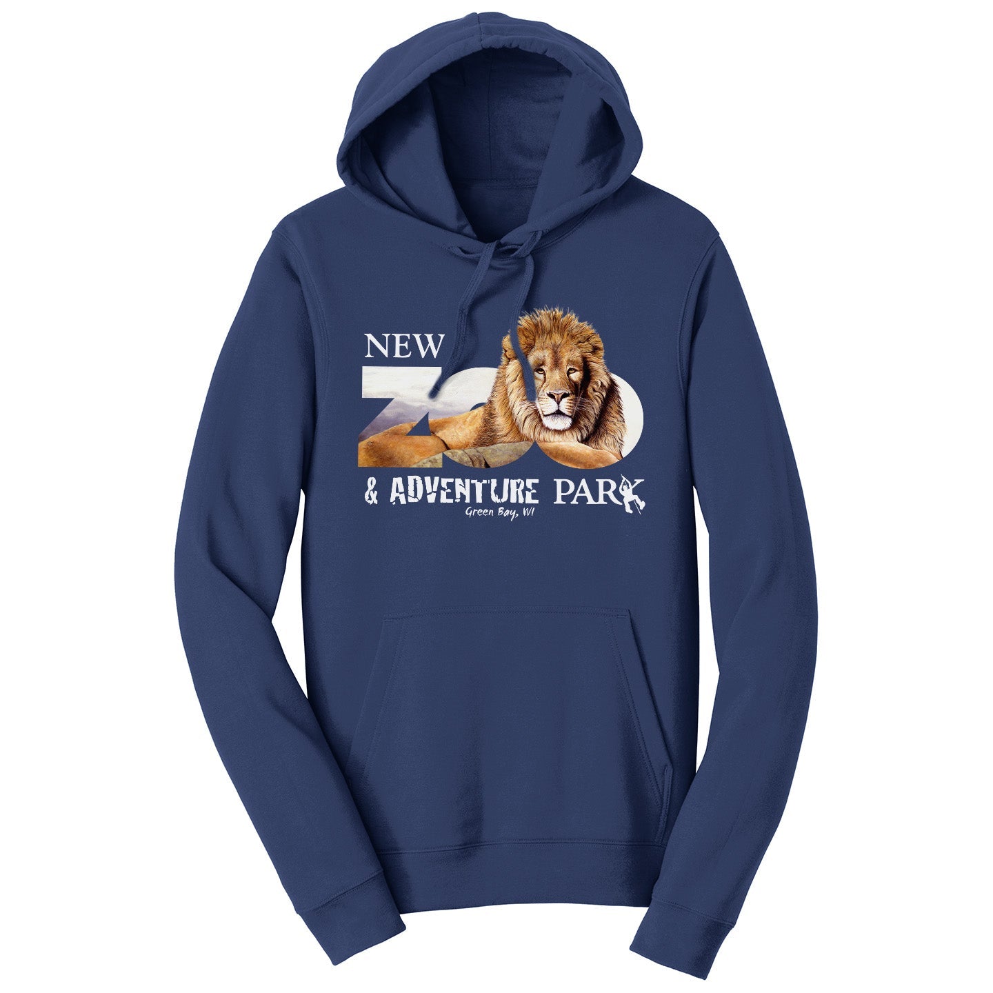 NEW Zoo Lion Logo - Adult Unisex Hoodie Sweatshirt