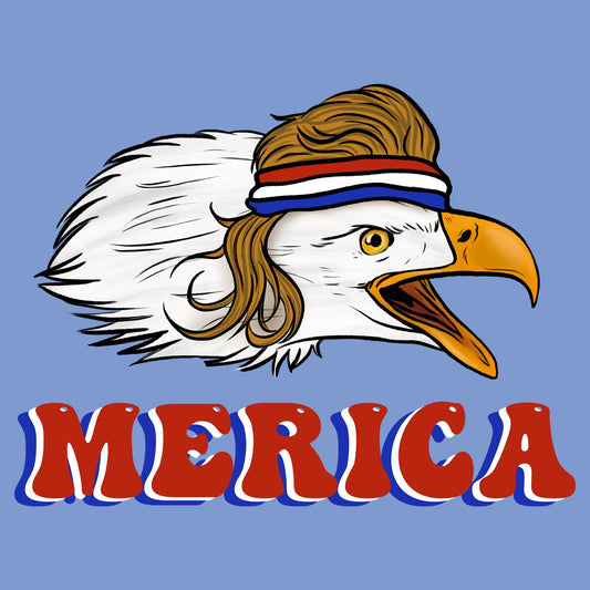 Merica Eagle - Women's Tri-Blend T-Shirt