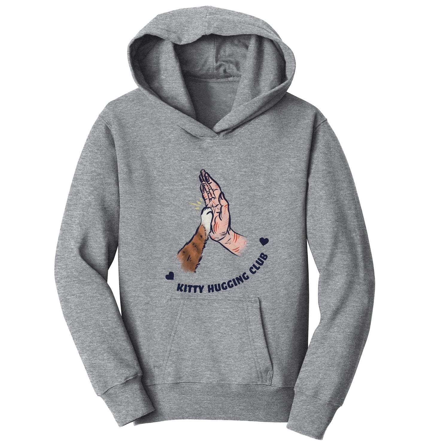 Animal Pride - Kitty Hugging Club - Kids' Unisex Hoodie Sweatshirt