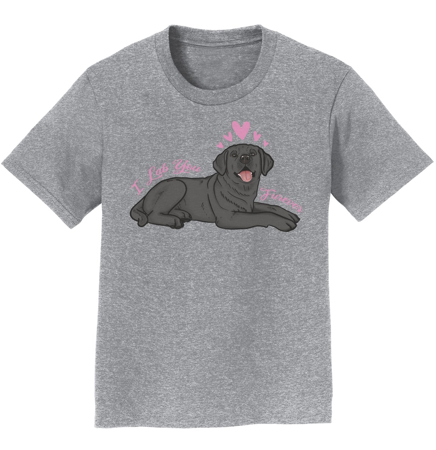 Black Lab You Forever - Kids' Unisex T-Shirt