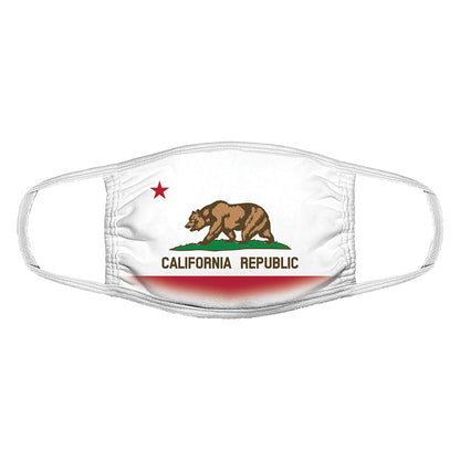 California State Flag - Adult Unisex Face Mask