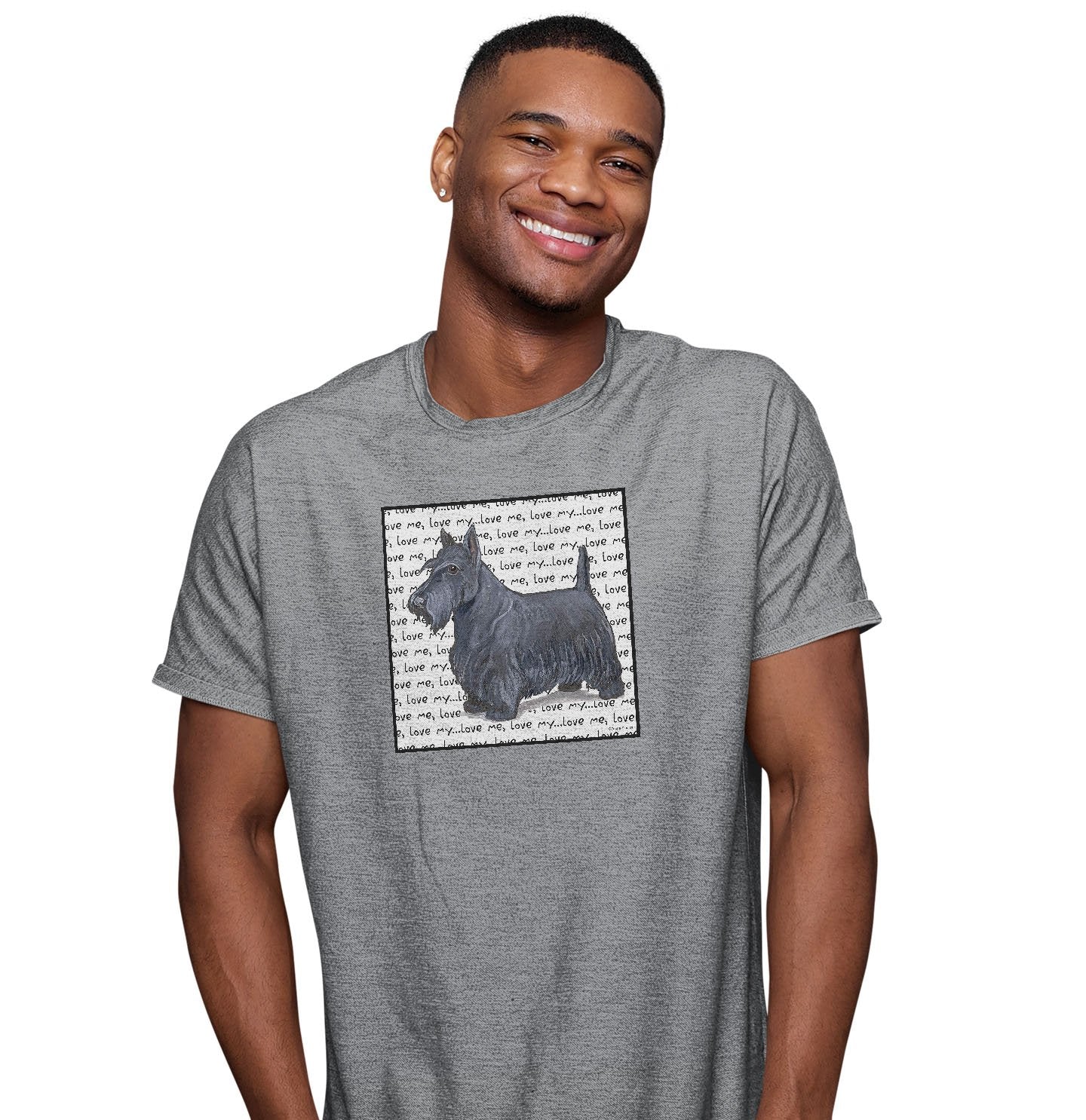 Scottie Love Text - Adult Unisex T-Shirt